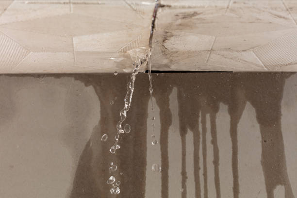 Professional Burst Pipe Cleanup technician working in Eatontown, NJ